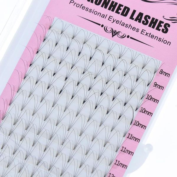 

16rows natural long premade 3d~10d russian volume fans mink eyelashes short stem lash pre made eyelash extensions supplies