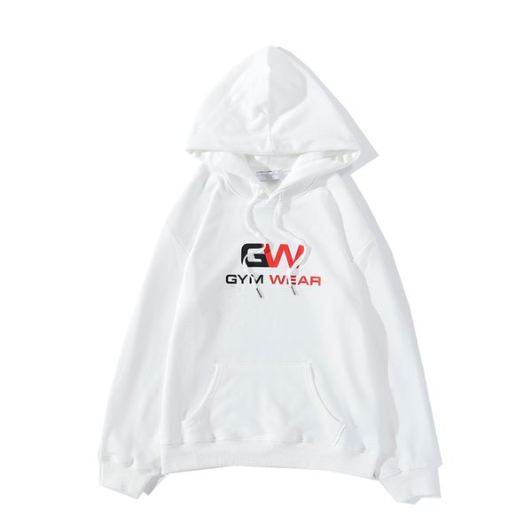 

2020 autumn new men's & women's hooded hoodies fashion mens letter print sweater womens casual pullover sweatshirts 2 colors size, Black