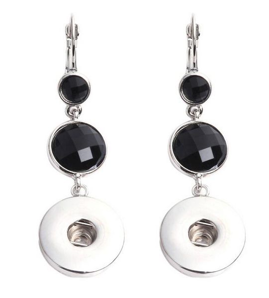 

vintage fashion alloy diy noosa long female earrings, Silver