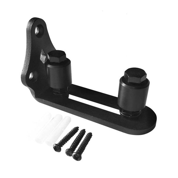 

with screws floor guide stay roller adjustable wall mount barn door hardware