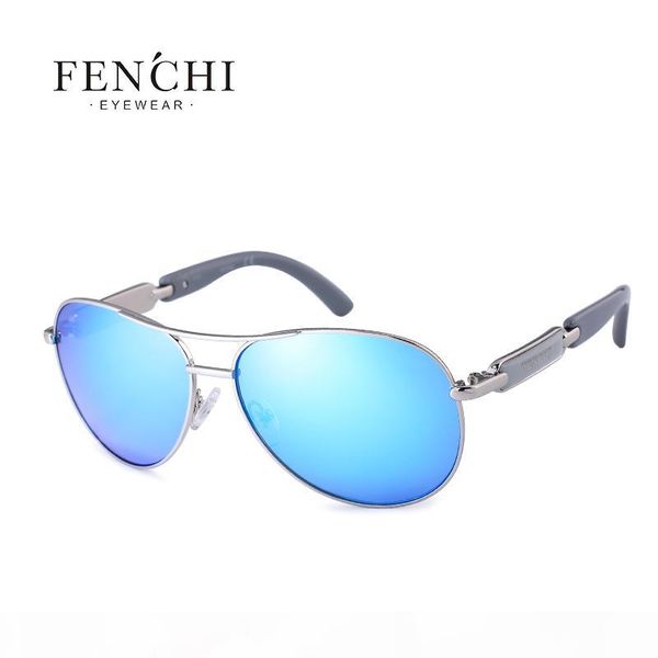 

x fenchi 2018 sunglasses metal driving pilot mirror fashion design new sunglasses women pink, White;black