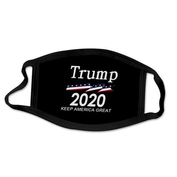 

anti dust protect face mask election us president trump printed multi-function magic#427, Black