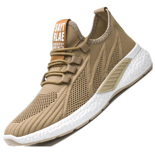 

2020 spring new men's shoes -woven mesh sports shoes net red tide couple single casual mens casual, Black