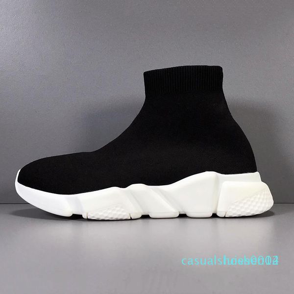 

designer sneakers speed trainer black red gypsophila triple black paris fashion track tripler flat sock boots casual shoe speed runner c14