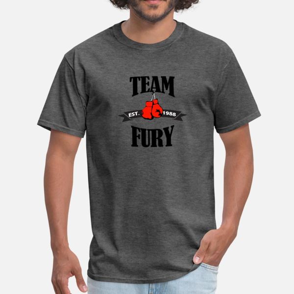 

team fury est 1988 t shirt men character short sleeve round collar clothing gift fashion summer natural shirt