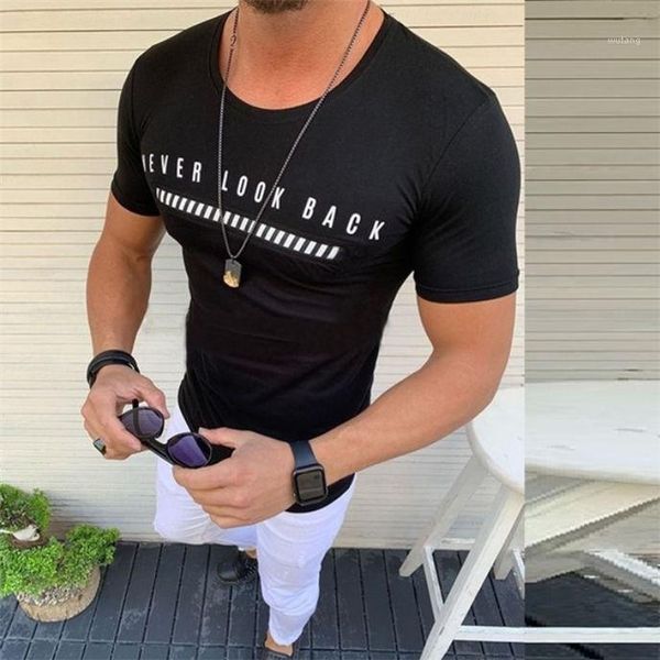 

neck mens tshirts summer short sleeve skinny cool mens boy designer tees fashion fitness o, White;black