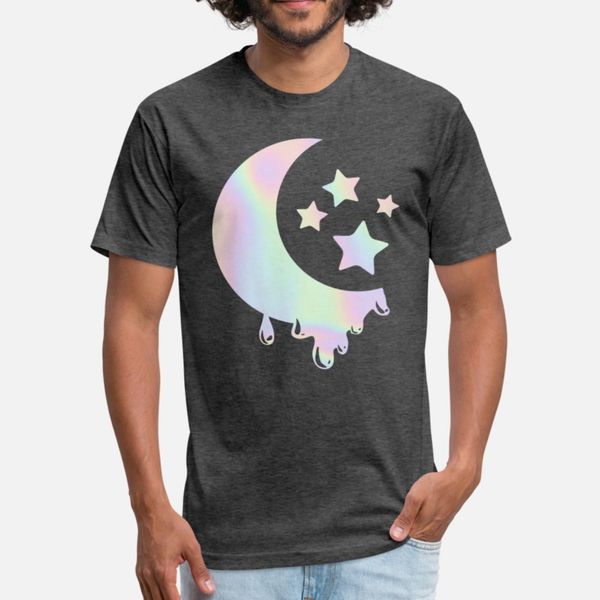 

pastel goth moon with stars kawaii pastel goth t shirt men printed cotton s-xxxl pattern famous fashion spring autumn formal shirt