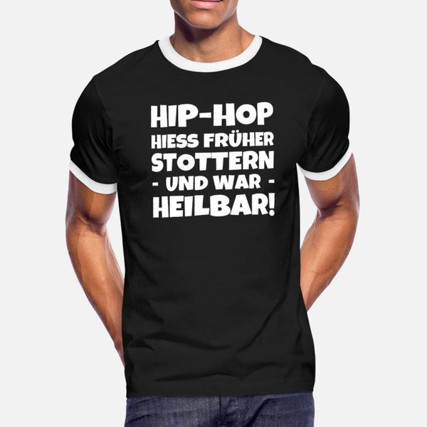

hip hop hie frher stottern und war heilbar t shirt men personalized short sleeve o-neck gents anti-wrinkle funny casual formal shirt