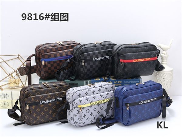 

designer bag tote bag famous designer shoulder bags real leather handbags fashion crossbody bag female business messenger bags purse, Blue;white