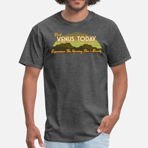 

retro space travel planet venus vintage space t shirt men designer tee shirt round collar original interesting funny spring autumn pattern