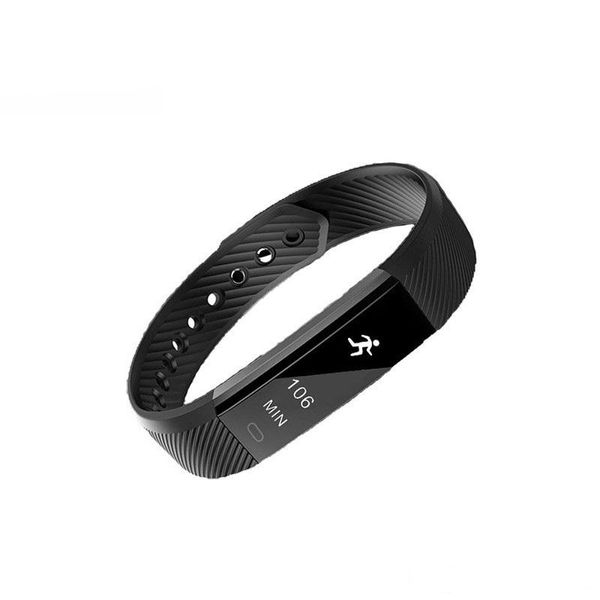 

id115 hr smart wristbands bracelet fitness heart rate tracker step counter activity monitor band waterproof wristband for ios android