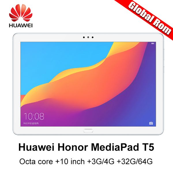 

tablet pc global rom huawei mediapad t5 honor kirin 659 octa core 10 inch 4g ram 64g lte 5100mah android