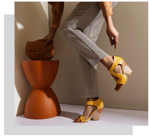

women sandals cover heel zipper roman style wedge sandals yellow silver black brown women's summer footwear heeled shoes