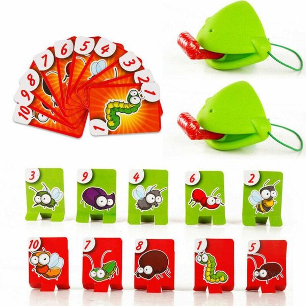 

cards frog party y200428 toy chameleon mouth set lick be take for card toy funny to tongue tongue tic-tac family game board quick gsjxrtcav