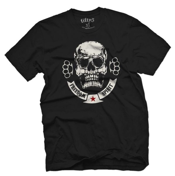 

fashion summer straight 100% cotton fifty5 om spirit mens t-shirt tee shirt