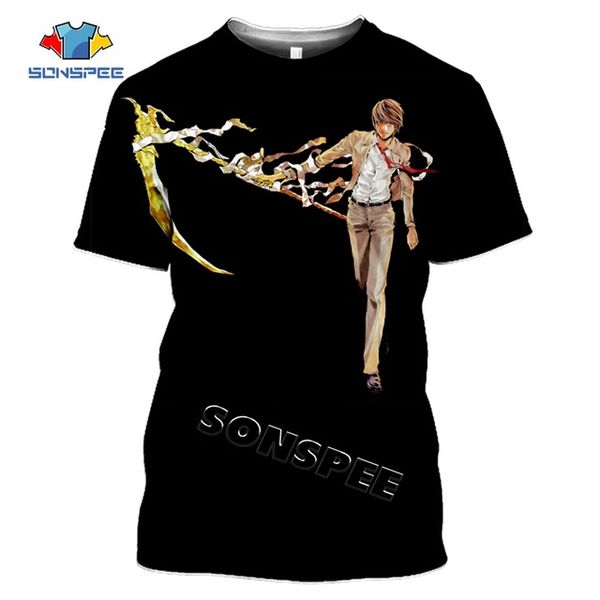 

3d horror anime death note angel and demon cross compression gym monster bible 3d print shirts horror comics funny men clothing