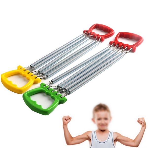 

resistance bands 5 spring workout gym kids chest pull expander portable adjustable muscle training detachable fitness exercise strength equi