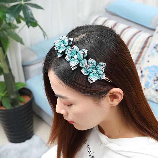 

hair clips for girls hairband hair band clips for girls women new women lady headband hair hoops holder diademas cx200819, Silver
