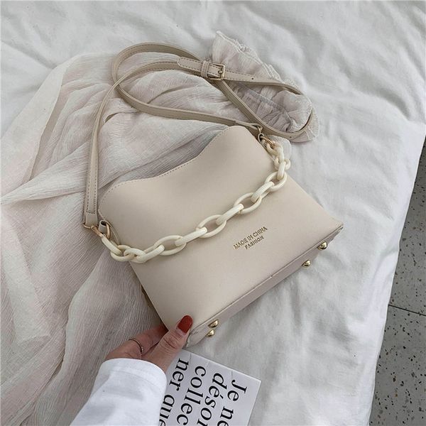 

fashion chain composite bucket bag women crossbody bags 2020 new handbags ladies messenger bags female purses casual totes