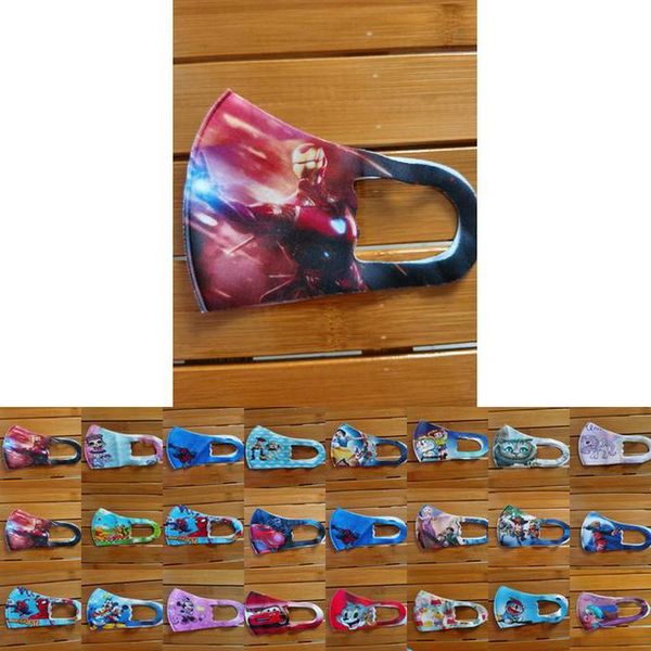 

motorcycle 10pcs new face mask riding face kids celebrated capta child cartoon mask mask designer cold superhero spiderman protection nsqiu