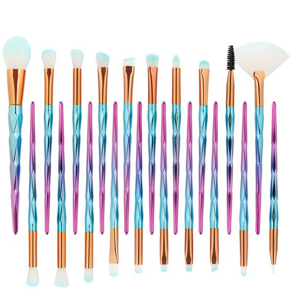 

sell 20pcs makeup brushes set foundation powder concealer contour basic make up brushes eyes cheek blusher brush