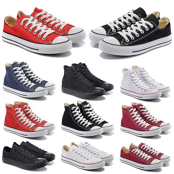 

canvas 1970s star men women trainers chaussures casual shoes skateboard black white high mens women zapato sneakers size 36-44