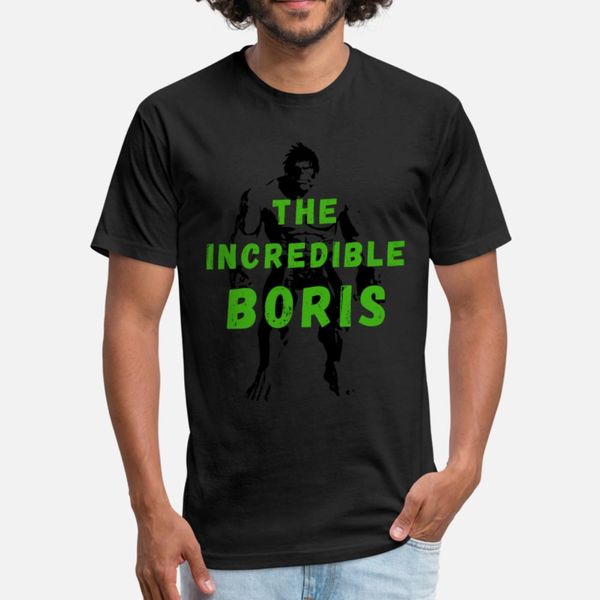 

the incredible boris t shirt men customize short sleeve euro size s-3xl cool cute comfortable summer style letter shirt