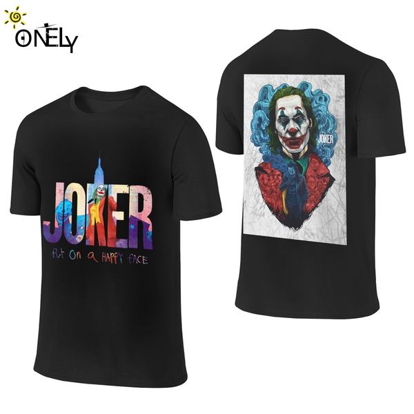 

joker joaquin phoenix tee shirt crewneck модный для мужчин бесплатная доставка классический s-6xl футболки