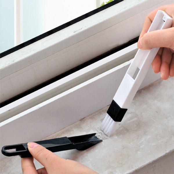 

package mail household window cleaning tool with dustpan trough slot cleaning brush dead corner dust brush window cleaner
