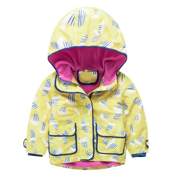 

winter warm newborn winter baby kids boys girls hooded floral coat jacket outwear 2-7y hot, Blue;gray