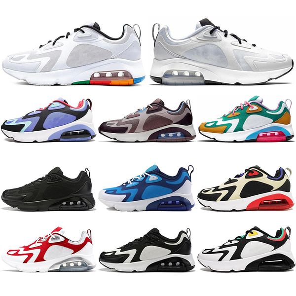 

new 200 bordeaux casual women men running shoes desert sand mystic green university red triple black mens trainers outdoor sports sneakers