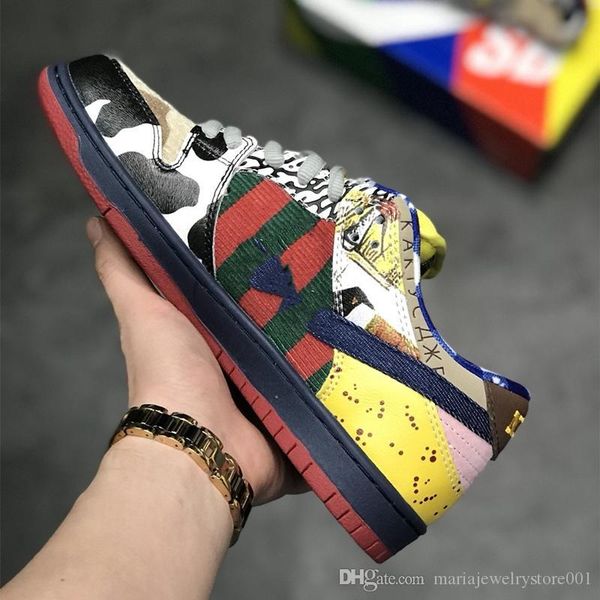 

highest quality2020 new luxury original single fashion sb men's and women's sports shoes men's and women's sb basketball, Black