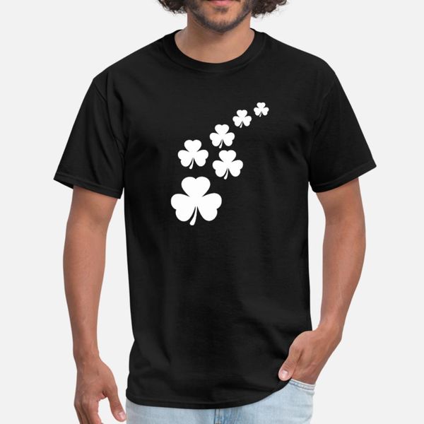 

shamrocks t shirt men personalized cotton size s-3xl fit sunlight humor summer leisure shirt