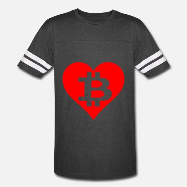 

bitcoin криптовалюта сердце любовь подарки тенниски людей напечатанный с коротким рукавом o шеи outfit известный комфортная весна осень outf