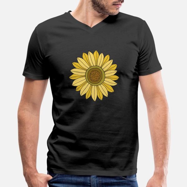 

подсолнечное summertime футболка мужчины customized tee shirt o-образным вырезом в стиле ретро сыпучие смешная весна осень урожай рубашка