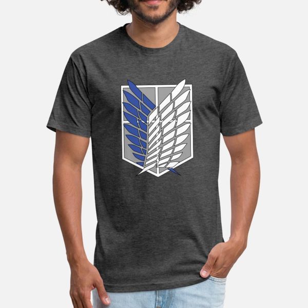 

survey corps t shirt men loose 100% cotton euro size s-3xl loose humor spring autumn letters shirt