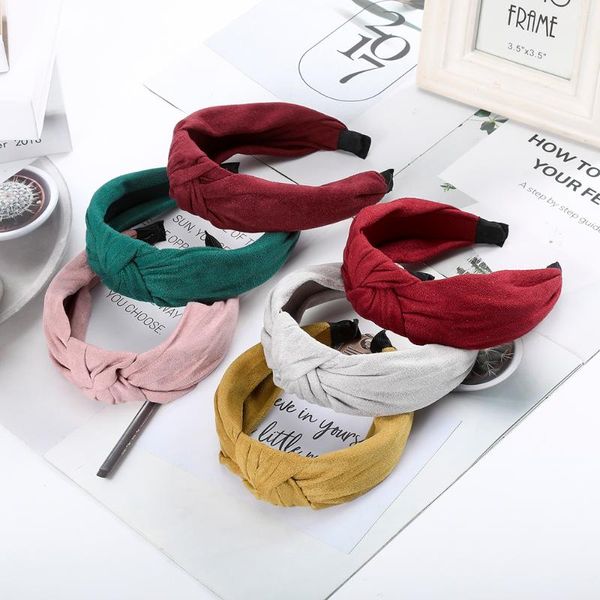 

hair accessories awaytr fashion women bow knot turban hairband head band hoop simple sweet girls headband
