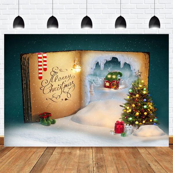 

pgraphy backdrop winter christmas tree p background books socks white snow backdrops for p studio winter house