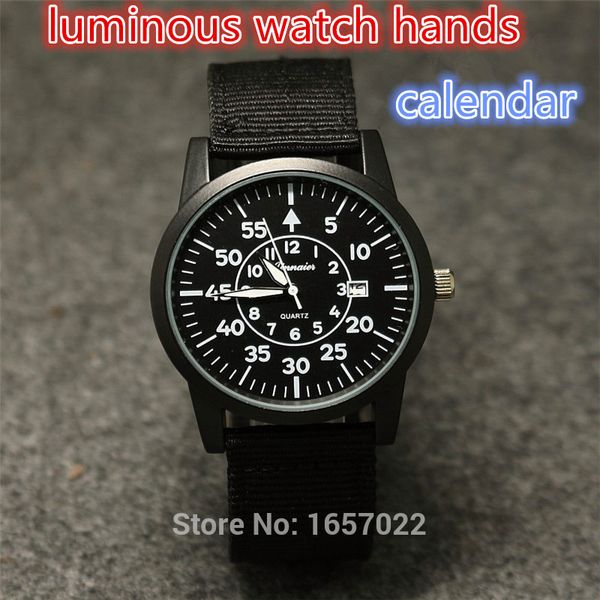 

fashion woman men nylon casual sports quartz calendar watch business army wrist watch hour relogio masculino, Slivery;brown