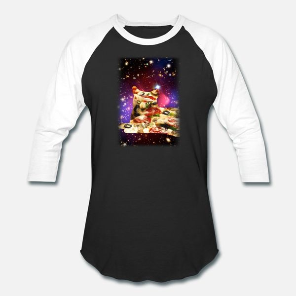 

pizza cat in space t shirt men fitness cotton plus size 3xl homme fitness building summer pattern shirt