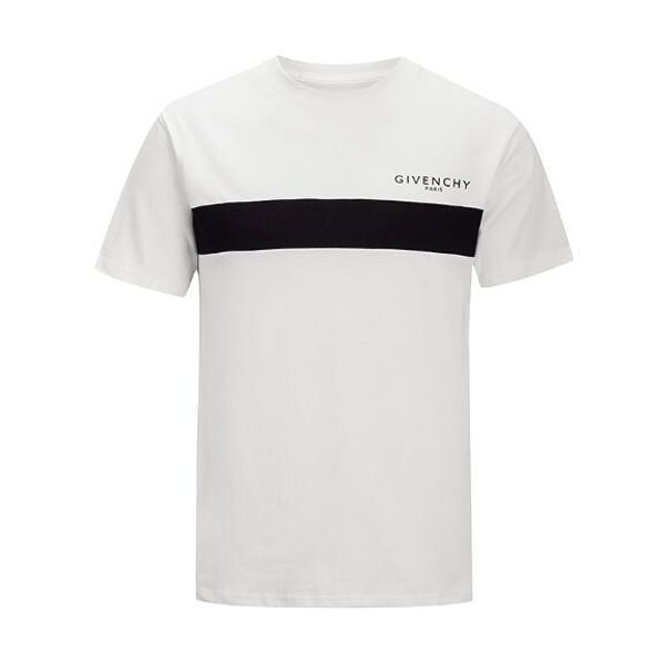 

new brand designerd cotton t-shirts mens spring summer casual tees fashion print tshirt men givengchy paris streetwear hip hop, Black;brown