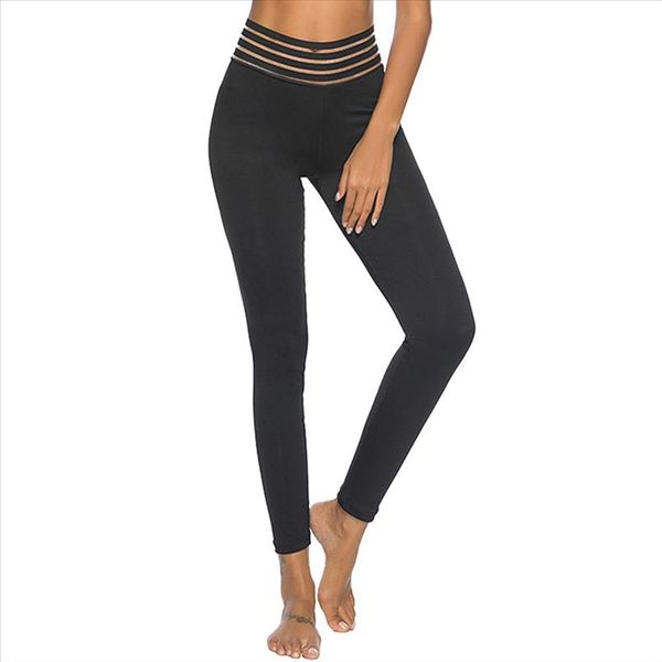 

leggings sport women fitness running athletic pants gym leggings women workout high waist push up exercise leggings sweatpant 20, Black