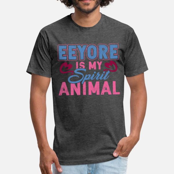 

spirit animal t shirt men customize tee shirt round neck gents cute funny casual spring autumn letters shirt