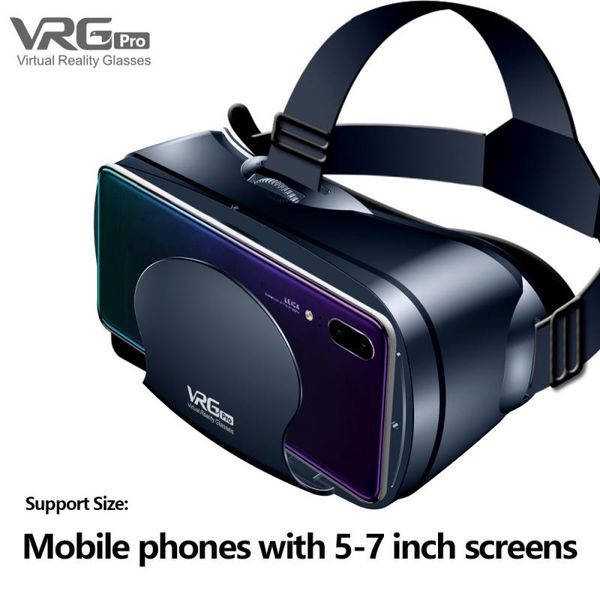 

3d glasses headset virtual reality goggles play movies ps enjoyment for smartphones