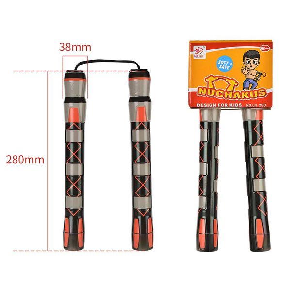 

120 pcs nunchakus chinese material art for kid sports toy 05