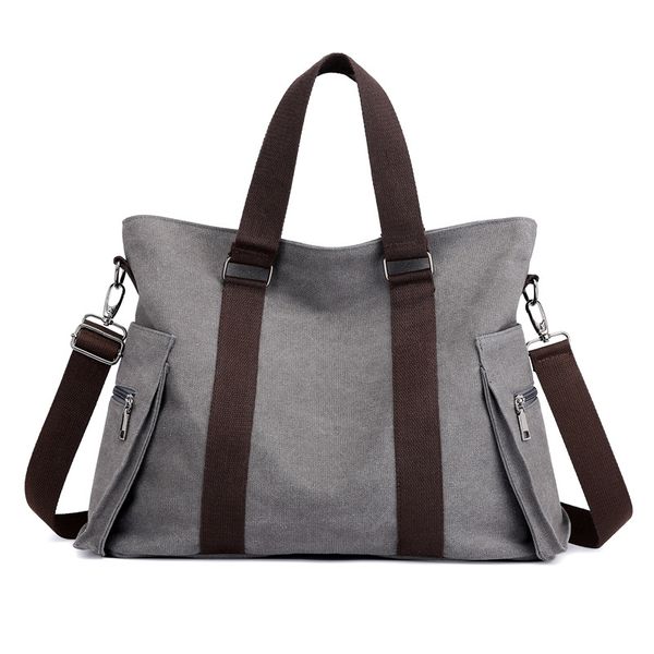 

2020 new style tote bag women's bag fashion simple women's canvas shoulder handbag