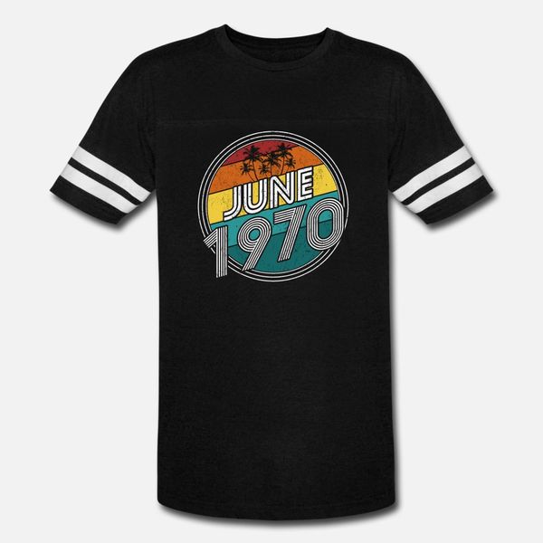 

june 1970 50th birthday gift t shirt men print tee shirt s-3xl fit cute comical summer novelty shirt