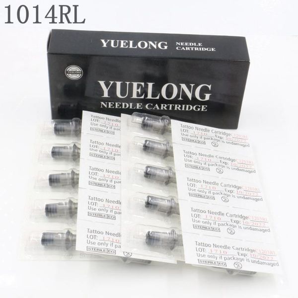 

20pcs colorful tattoo cartridge needles with membrane round liner 1014rl for tattoo pen ing