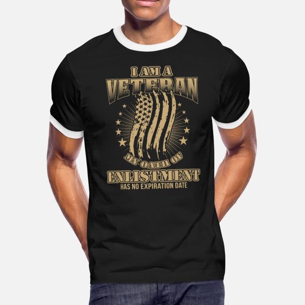 

ветеран ветерана я ветеран тенниска мужчины персонализированной футболки crew neck письмо интересная юмор лето семья рубашка