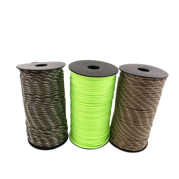

100m 9 core rope polypropylene fiber knitting bracelet safety rope outdoor cool clothing rope survival equipment
